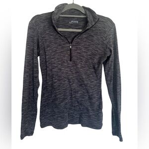 Columbia Women’s Gray Long Sleeve 1/4 Zip Pullover Top Size S